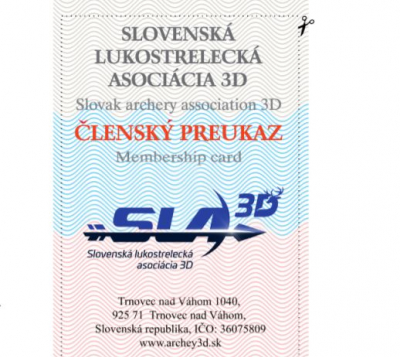 Úhrada členských poplatkov SLA 3D na rok 2022, licencie zdarma pre víťazov SP